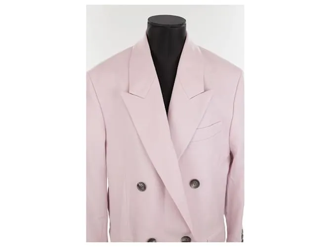 Ami Blazer de lana Rosa 