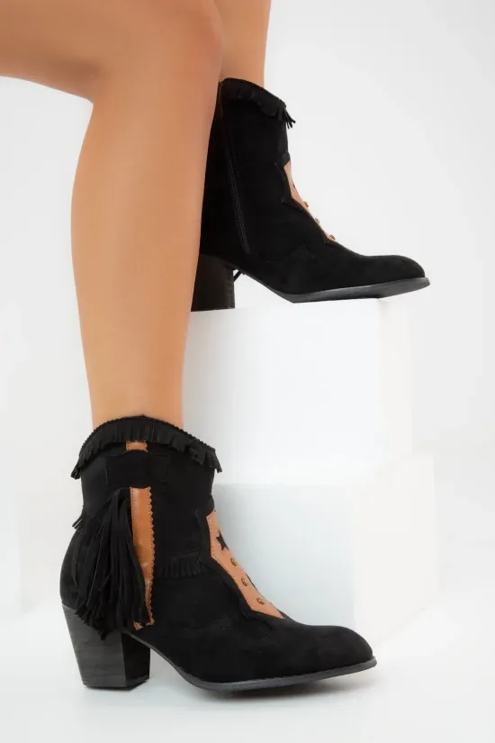 bota baja curtis - negro
