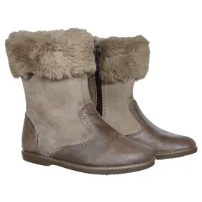 Bota pelos chuches taupe