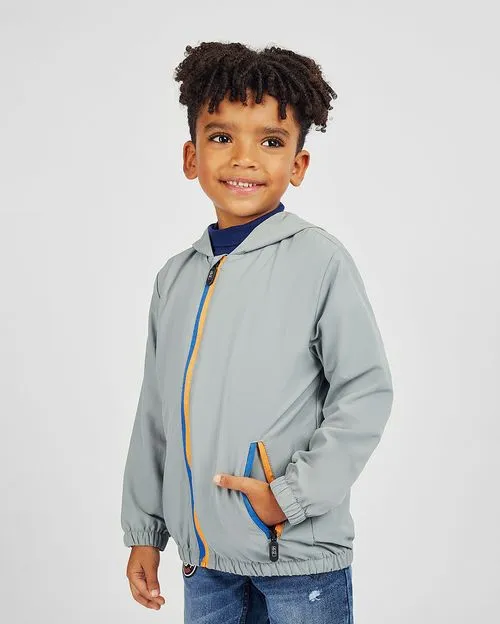 Casaca Niño Eliot Gris Cemento