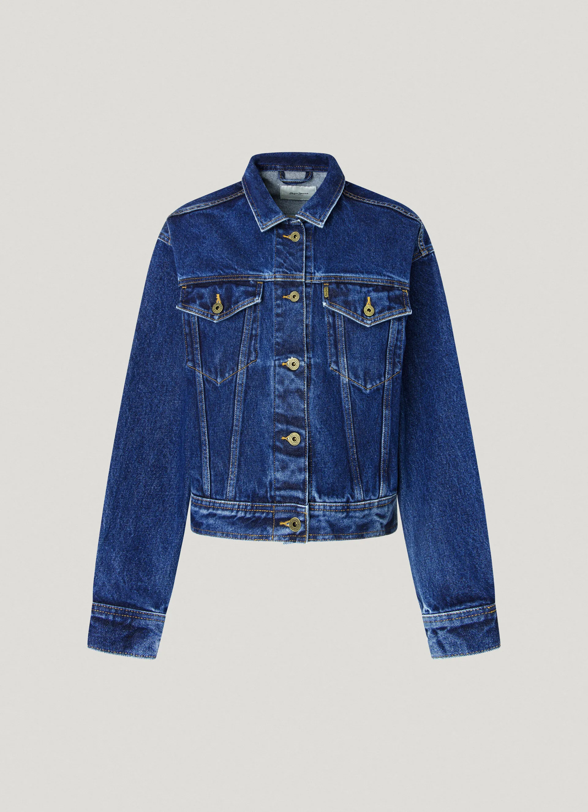 cazadora denim fit relaxed