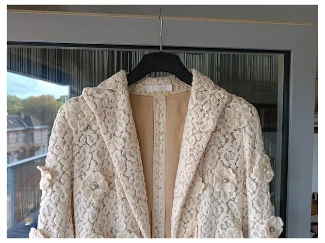 Chloé Chaquetas Crudo 