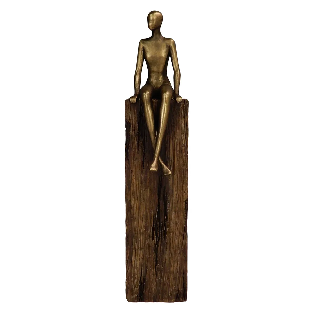 Figura Persona Pedestal