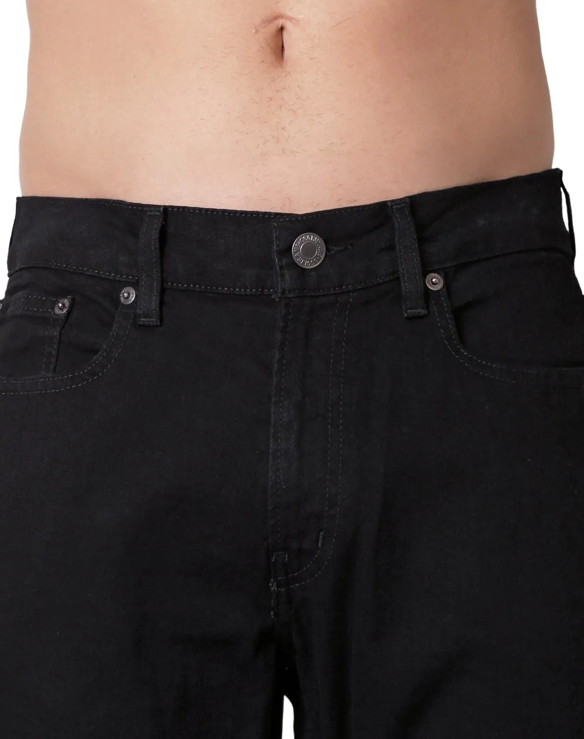 Jeans Hombre Básico Slim Negro Oggi 59104620