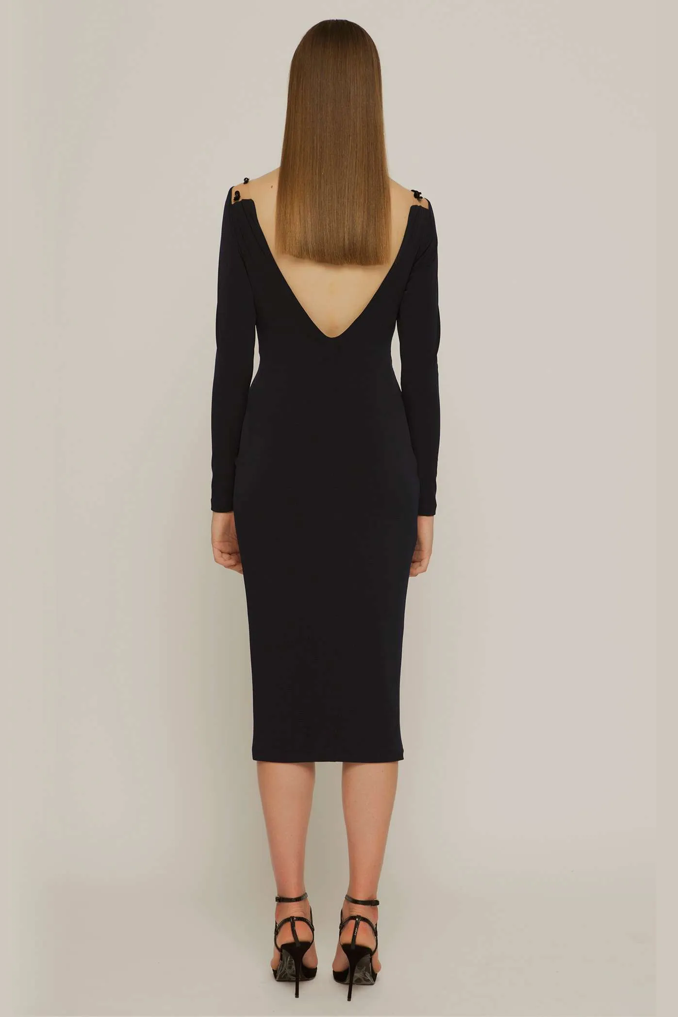 LYRA VESTIDO C/TUL COLOUR NUDE