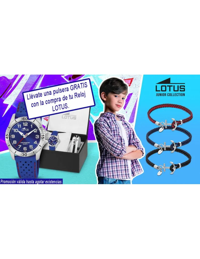 Reloj Lotus Niño acero