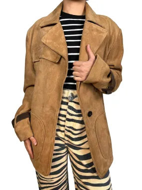 RUPHA Chaqueta Cuero Gamuza