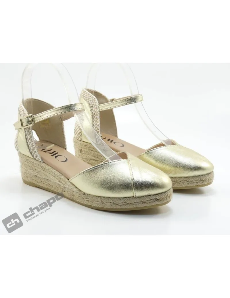 Zapatos Oro Gaimo Copita