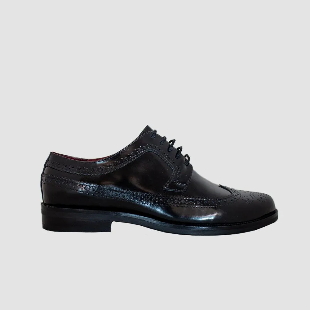 ZAPATOS PARA HOMBRE KAY CUERO NEGRO