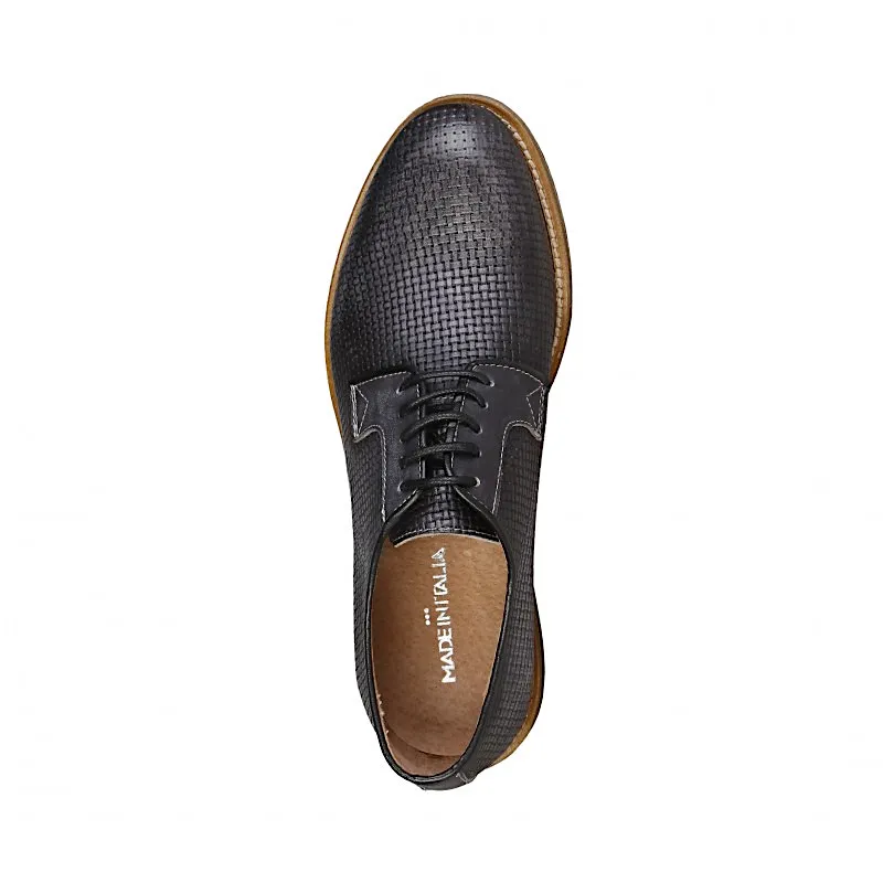 Zapatos vestir hombre gris