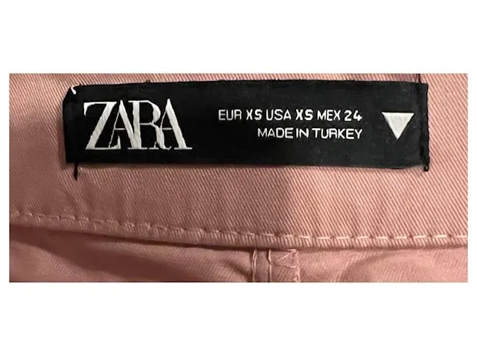 Zara Pantalones cortos Rosa 